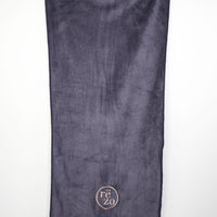 Rezo Professional Quick Dry Lint Free Microfiber Gray Towel