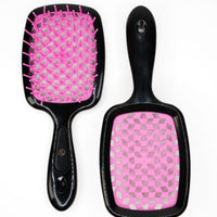 Rezo Black & Pink Detangle Brush