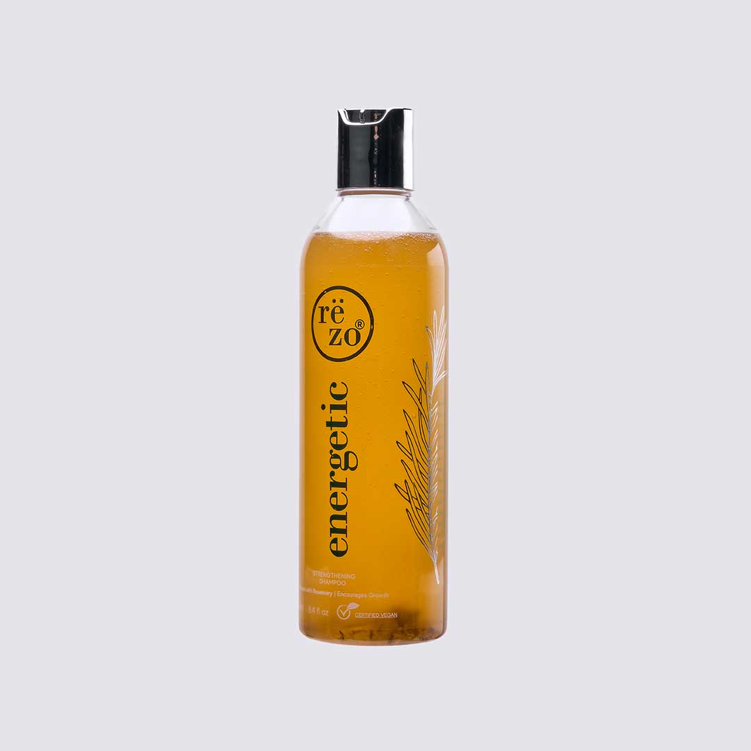 Energetic Strengthening Shampoo with Rosemary – 250ml | Rëzo Haircare